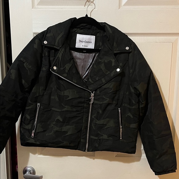 Juicy Couture Jackets & Blazers - Juicy Couture Camo Puff Jacket S